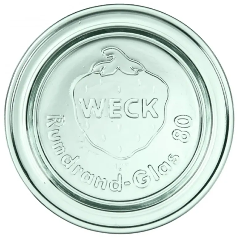 WYPRZEDAŻ! WECK Komplet 4 wieczek / zakrętek 10 cm