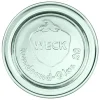 WYPRZEDAŻ! WECK Komplet 6 wieczek / zakrętek 10 cm