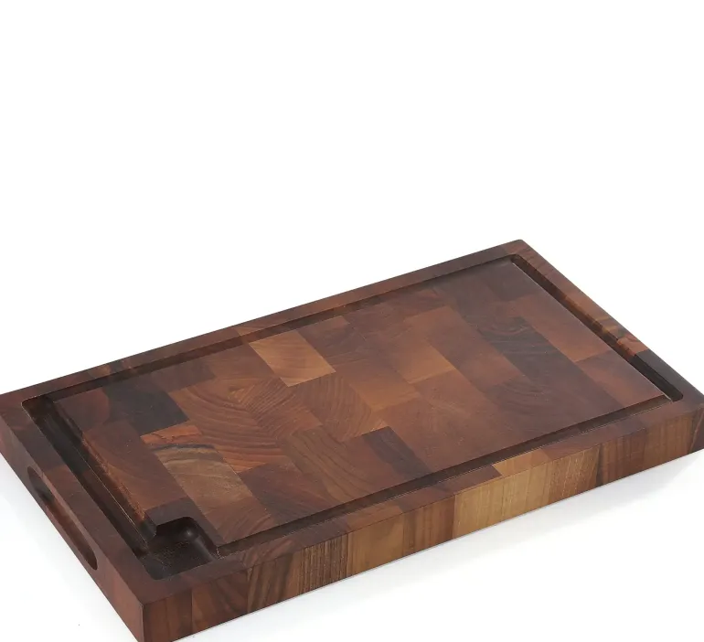 ZASSENHAUS Blok do krojenia typu end grain 45 x 25 x 4 cm / drewno orzechowe / FreeForm