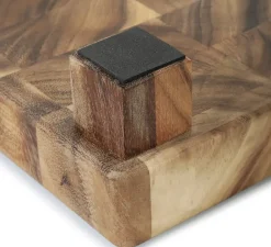 ZASSENHAUS Blok do krojenia typu end grain 45 x 30 x 8,5 cm / drewno akacjowe/ FreeForm