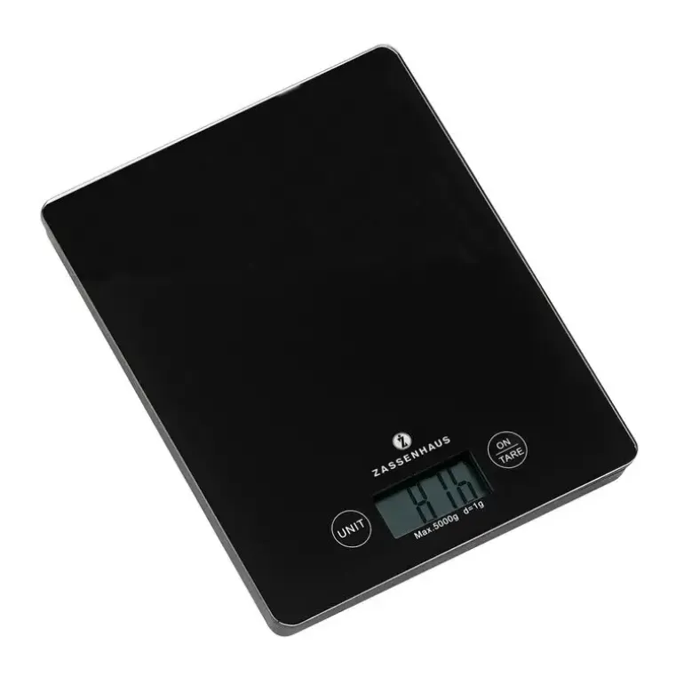 ZASSENHAUS Cyfrowa waga kuchenna BALANCE czarna / FreeForm