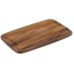 ZASSENHAUS Deska do krojenia z drewna akacjowego 42 × 27,4 × 2 cm