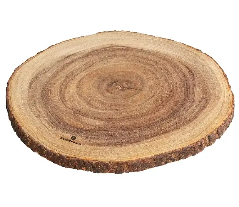 ZASSENHAUS Deska do serwowania z drewna akacjowego ⌀ 45 cm