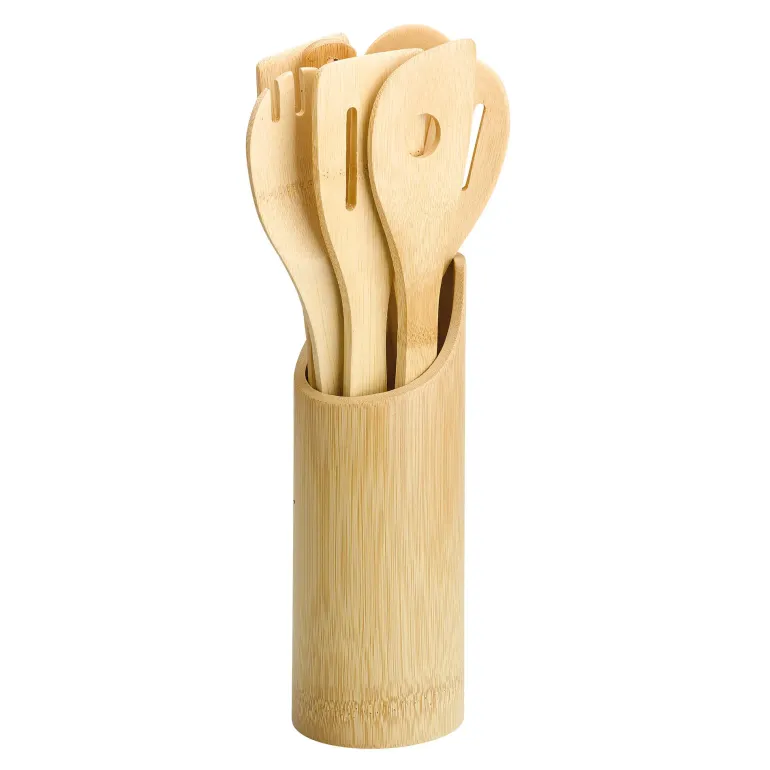 ZASSENHAUS | komplet narzędzi kuchennych, 8 el., bambus, 32 cm