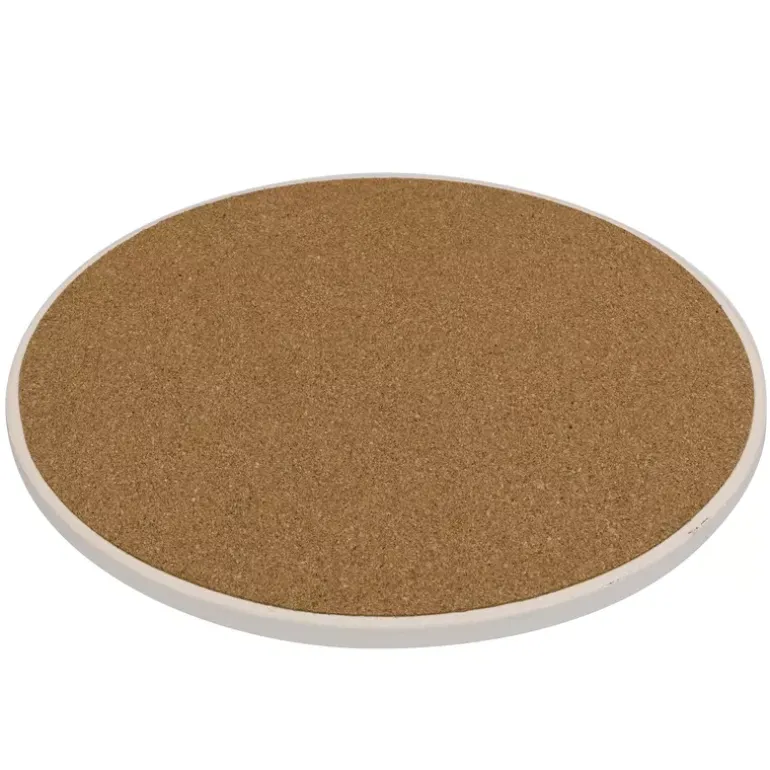 ZASSENHAUS | Nordic | podkładka pod gorące naczynia, ceramika/korek, śred. 20 cm, kręgi