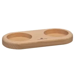 ZASSENHAUS Podstawka pod młynki z drewna bukowego 16 x 7,5 x 1,5 cm naturalna / FreeForm