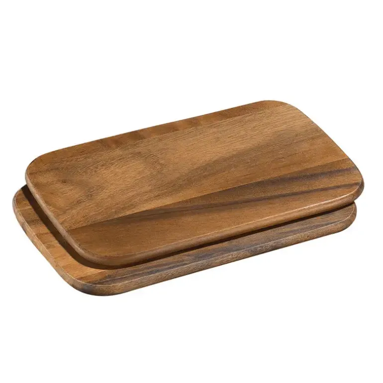 ZASSENHAUS Zestaw 2 desek do krojenia z drewna akacjowego 26 × 17 × 1 cm / FreeForm