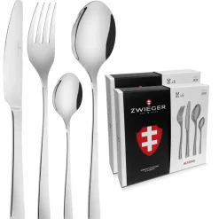 ZWIEGER ALVENA Sztućce Komplet 48 elementów dla 12 osób - stal 18/10