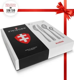 ZWIEGER ALVENA Sztućce Komplet 48 elementów dla 12 osób - stal 18/10