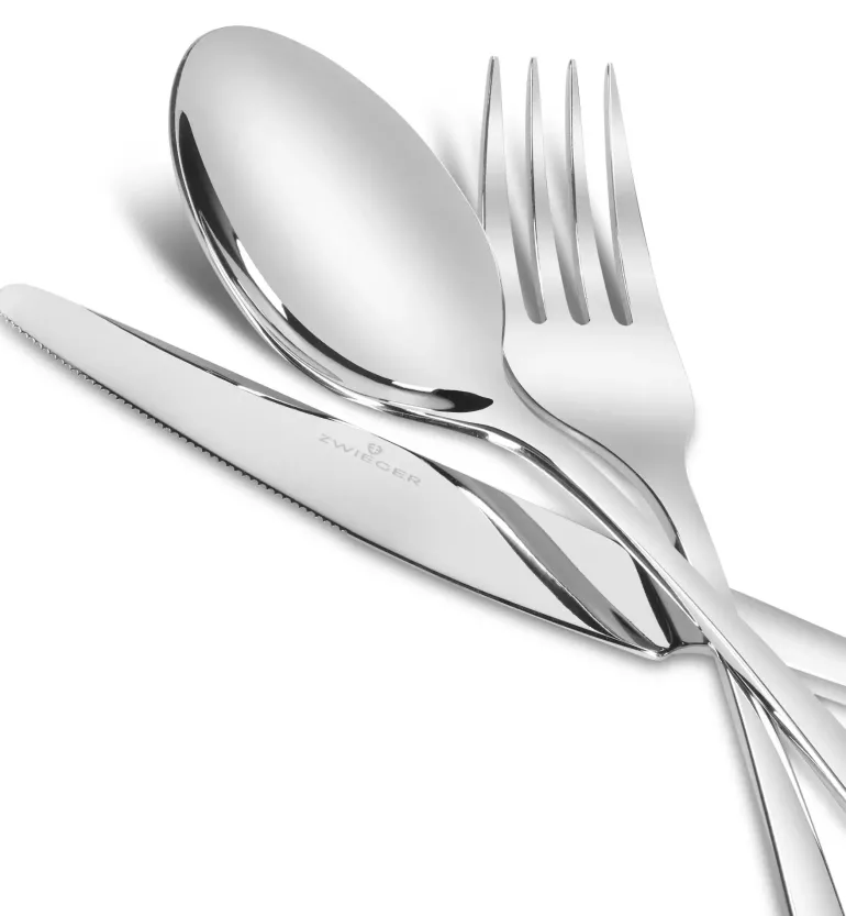 ZWIEGER ALVENA Sztućce Komplet 72 elementy dla 18 osób - stal 18/10