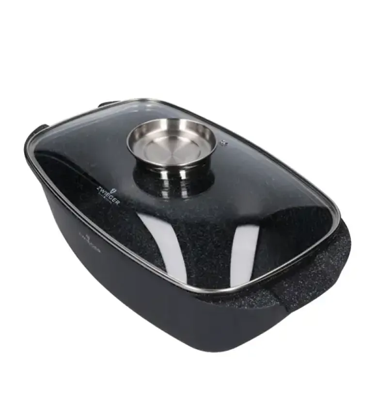 ZWIEGER BLACK STONE Brytfanna 32 cm GREBLON non-stick