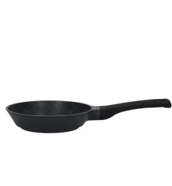 ZWIEGER BLACK STONE Komplet patelni 24, 28 cm + Patelnia grillowa 28 cm + Pokrywka uniwersalna Tadar / GREBLON non-stick