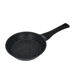 ZWIEGER BLACK STONE Komplet patelni 24, 28 cm + Patelnia grillowa 28 cm / GREBLON non-stick