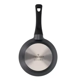ZWIEGER BLACK STONE Komplet patelni 24, 28 cm + Patelnia grillowa 28 cm / GREBLON non-stick