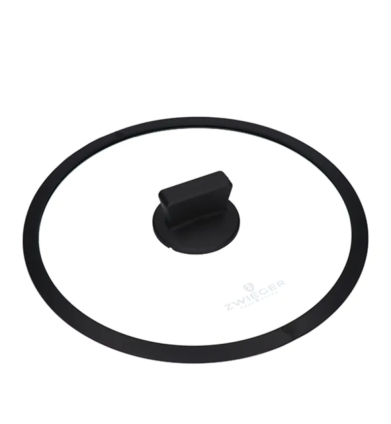 ZWIEGER BLACK STONE Patelnia 24 cm + Pokrywka uniwersalna / GREBLON non-stick