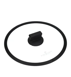 ZWIEGER BLACK STONE Patelnia 28 cm + Pokrywka uniwersalna / GREBLON non-stick