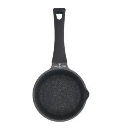 ZWIEGER BLACK STONE Zestaw garnków z pokrywkami 20, 24, 28 cm + Rondel 16 cm + Patelnie 20, 24, 28 cm + Brytfanna VERON