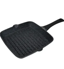ZWIEGER BLACK STONE Zestaw garnków z pokrywkami 20, 24, 28 cm + Patelnie 20, 24, 28 cm + Grillowa 28 cm + Brytfanna 32 cm + Wok 32 cm