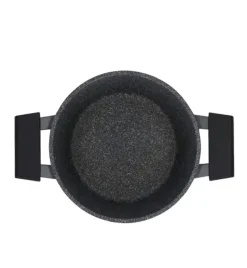 ZWIEGER BLACK STONE Zestaw garnków z pokrywkami 20, 24 cm + Patelnie 20, 24 cm