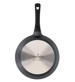 ZWIEGER BLACK STONE Zestaw Garnek z pokrywką 28 cm + Rondel 16 cm + Patelnie 20, 24, 28 cm