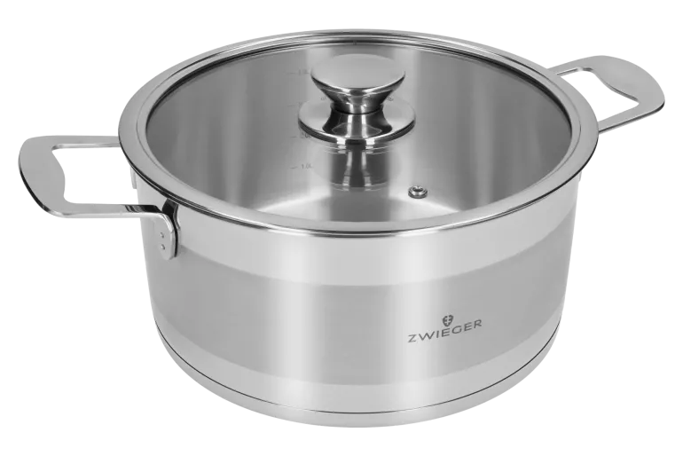 ZWIEGER CALDO Garnek 4,6 l z pokrywką 24 cm całostalowy