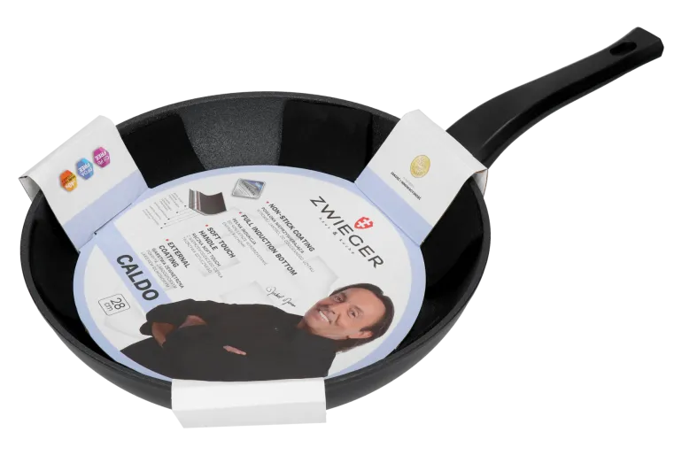 ZWIEGER CALDO Komplet patelnia 28 cm + pokrywka 3w1