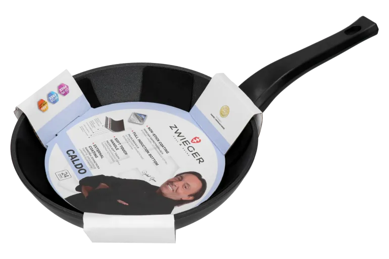 ZWIEGER CALDO Komplet patelnia 24 cm + pokrywka uniwersalna
