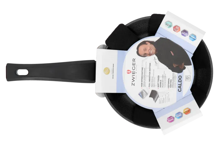 ZWIEGER CALDO Komplet patelnia 20 cm + pokrywka uniwersalna
