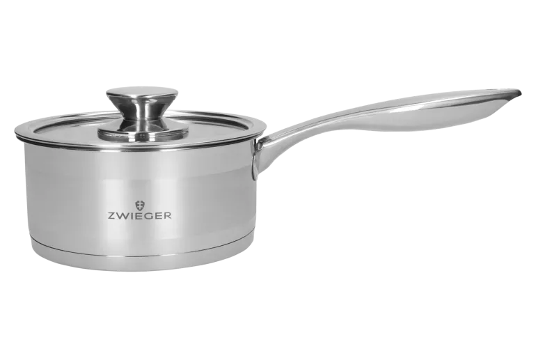 ZWIEGER CALDO Rondel 1,3 l z pokrywką 16 cm całostalowy