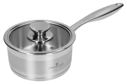 ZWIEGER CALDO Rondel 1,3 l z pokrywką 16 cm całostalowy