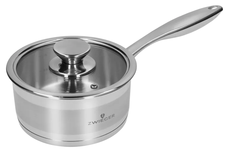 ZWIEGER CALDO Rondel 1,3 l z pokrywką 16 cm całostalowy