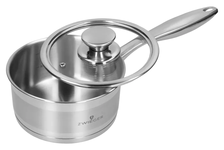 ZWIEGER CALDO Rondel 1,3 l z pokrywką 16 cm całostalowy
