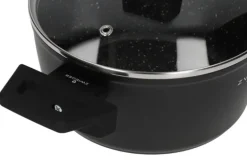 ZWIEGER FORTE Garnek 3 L z pokrywką 20 cm / czarny / aluminium