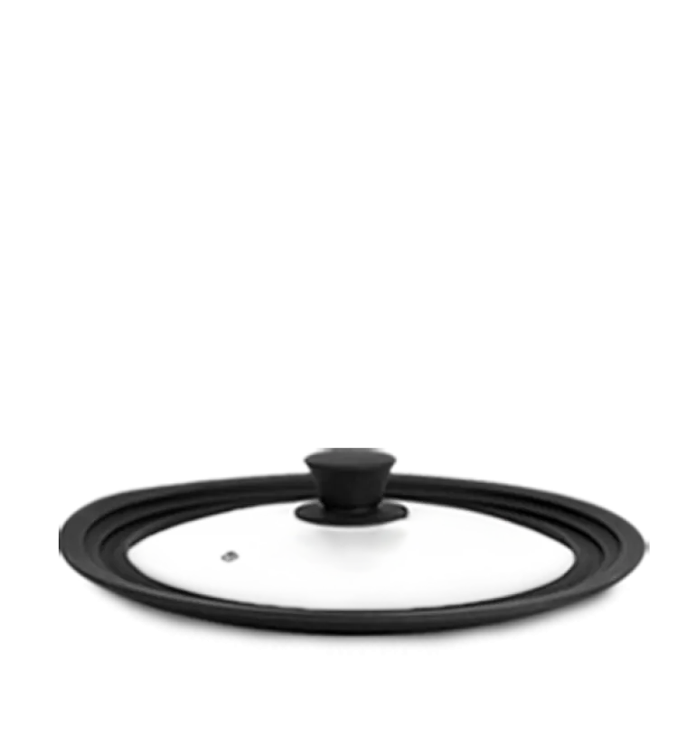 ZWIEGER FORTE Komplet garnków z pokrywkami / 16, 18, 20, 24 cm + Patelnia 20, 24, 28 cm + Brytfanna VERON + Pokrywki silikonowe KAIA HOME