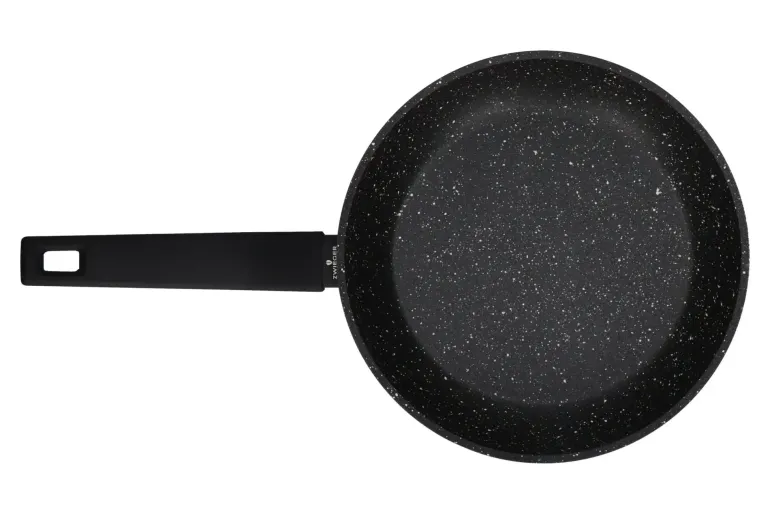 ZWIEGER FORTE Komplet garnków z pokrywkami / 16, 18, 20, 24 cm + Patelnia 20, 24, 28 cm + Brytfanna VERON + Pokrywki silikonowe KAIA HOME