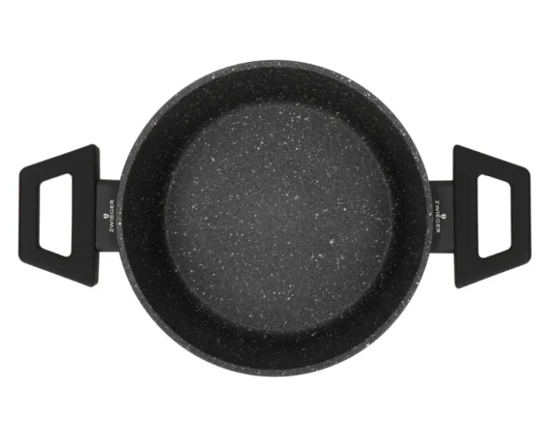 ZWIEGER FORTE Komplet garnków z pokrywkami 6 el /18, 20, 24 cm / aluminium