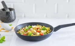 ZWIEGER FORTE Komplet garnków z pokrywkami 8 el /16, 18, 20, 24 cm + Patelnia 20, 24, 28 cm+ pokrywki silikonowe / aluminium