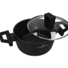 ZWIEGER FORTE Komplet garnków z pokrywkami 4 el /18, 20 cm / aluminium