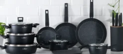 ZWIEGER FORTE Komplet garnków z pokrywkami 6 el /16, 18, 20 cm/ aluminium