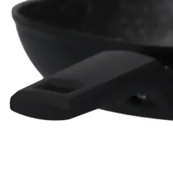 ZWIEGER FORTE Komplet patelnia aluminiowa 28 cm / powłoka granitowa PFLUON + pokrywka silikonowa