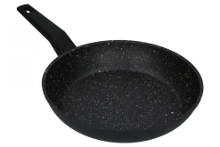 ZWIEGER FORTE Komplet Patelnia aluminiowa 20, 24, 28 cm + pokrywki / powłoka granitowa PFLUON / indukcja