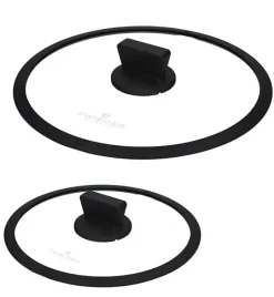 ZWIEGER FORTE Komplet Patelnia aluminiowa 20, 24, 28 cm + pokrywki / powłoka granitowa PFLUON / indukcja