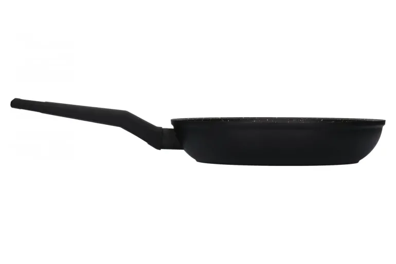 ZWIEGER FORTE Komplet patelnia aluminiowa 28 cm / powłoka granitowa PFLUON + pokrywka