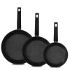 ZWIEGER FORTE Komplet Patelnia aluminiowa 20, 24, 28 cm / powłoka granitowa PFLUON / indukcja