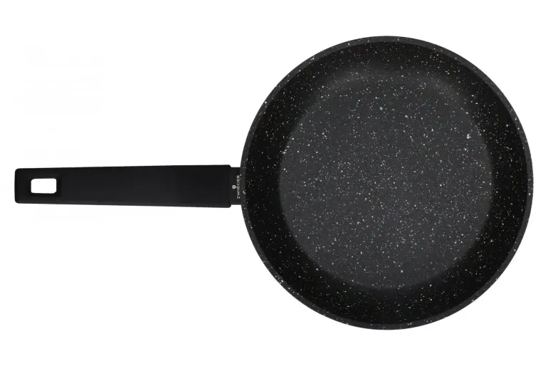 ZWIEGER FORTE Komplet Patelnia aluminiowa 20, 24, 28 cm / powłoka granitowa PFLUON / indukcja