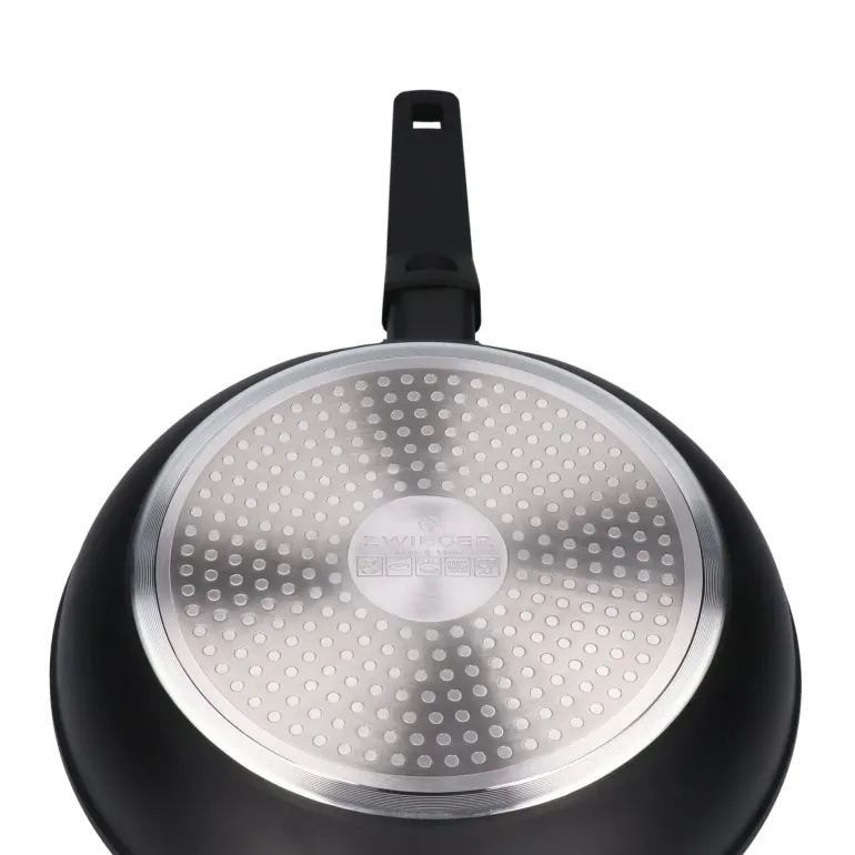 ZWIEGER FORTE Patelnia aluminiowa 20 cm / powłoka granitowa PFLUON / indukcja