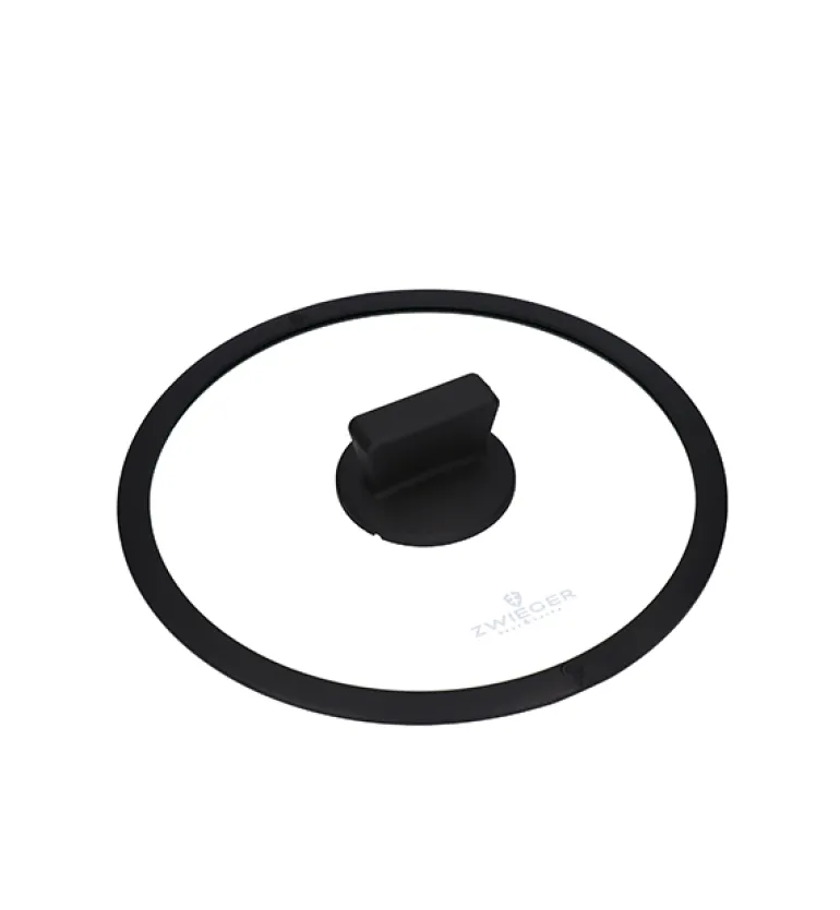 ZWIEGER KLASSIKER Komplet garnków z pokrywkami 11 el / stal nierdzewna SS 304 + Patelnie Obsidian 24, 28 cm + pokrywki Zwieger