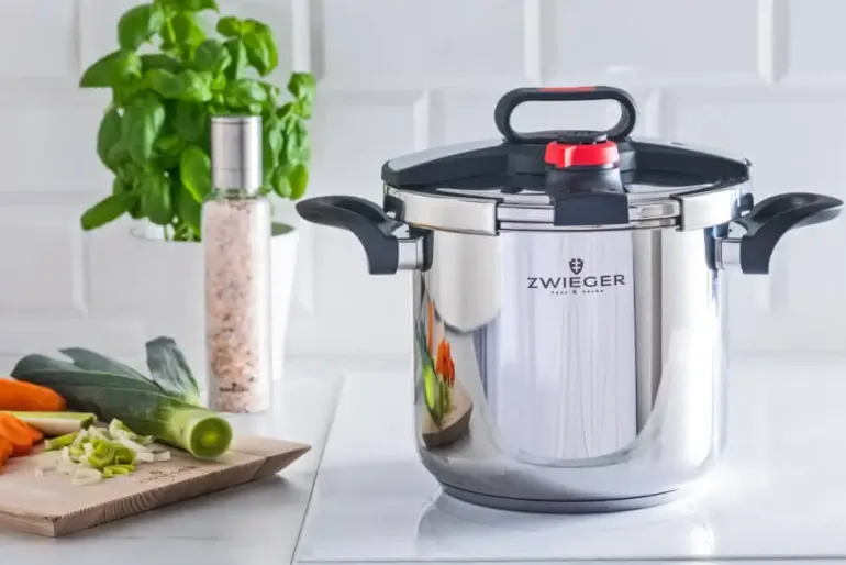 ZWIEGER KLASSIKER Szybkowar 7 l z pokrywką 22 cm / indukcja / stal nierdzewna ANSI 304