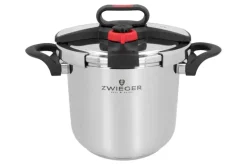 ZWIEGER KLASSIKER Szybkowar 7 l z pokrywką 22 cm / indukcja / stal nierdzewna ANSI 304