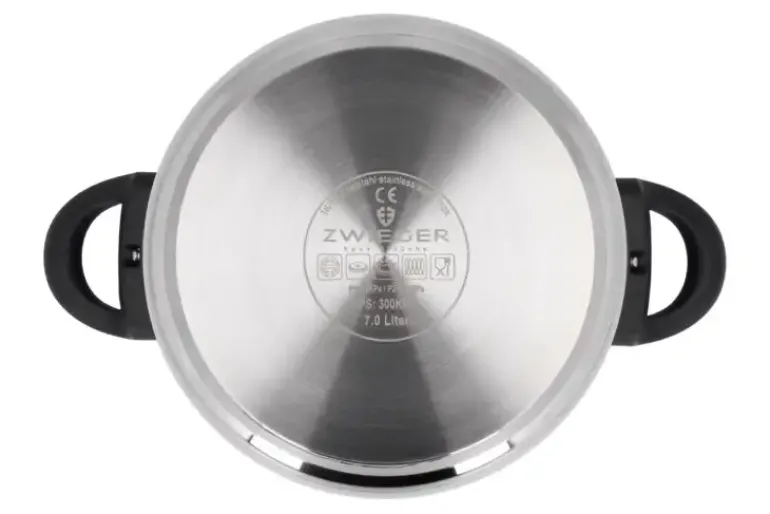 ZWIEGER KLASSIKER Szybkowar 7 l z pokrywką 22 cm / indukcja / stal nierdzewna ANSI 304